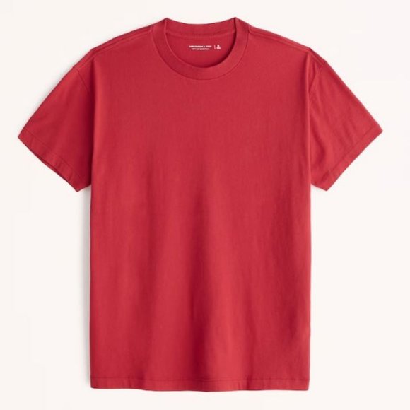 Abercrombie & Fitch Other - Abercrombie & Fitch Men's Essential Tee in Red Size M NWT